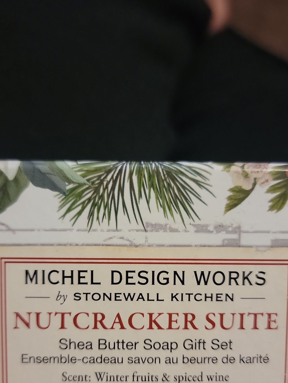 Nutcracker Suite Shea Butter Soap Gift Set - White & Green